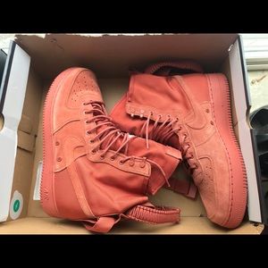 Nike Force One High Utility “Code Red”